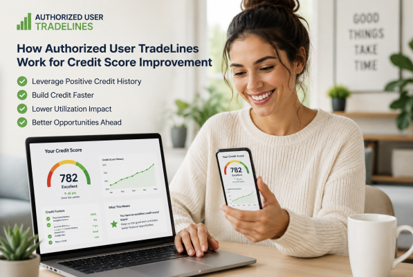 how authorized user tradelines work credit score improvement