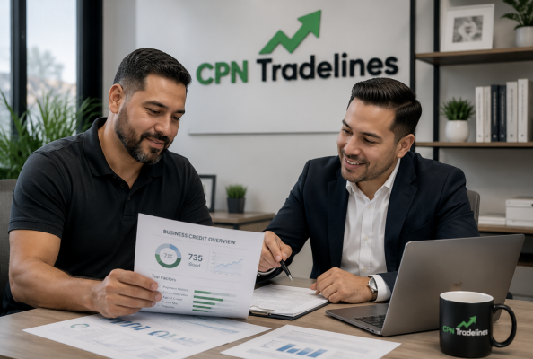 how to build business credit with tradelines