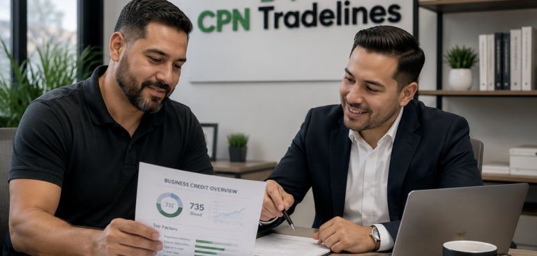 how to build business credit with tradelines
