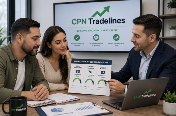 how to build business credit with tradelines scoring models