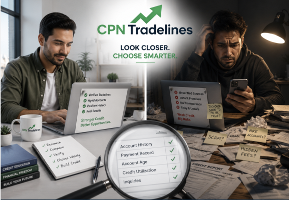 are tradeline companies legit red flags to watch for