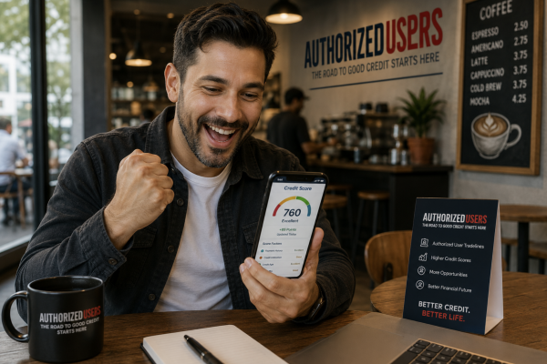 boost credit score fast authorized users tradelines